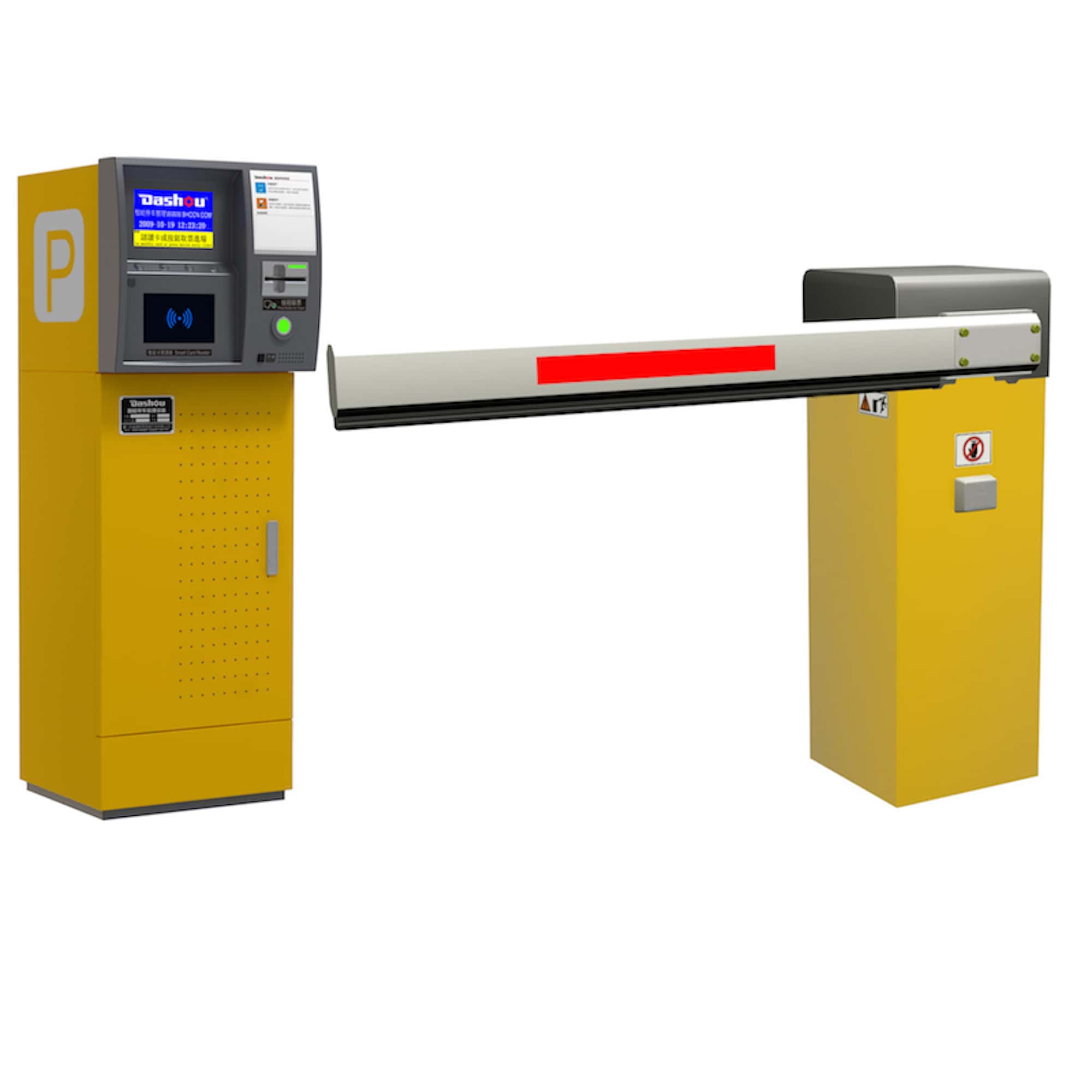 V32-810F Sistema de gestión de estacionamiento de dispensación de tarjeta de pago central
