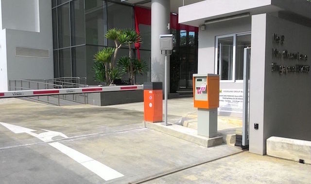 Barrières Dashou installées dans le Goodland Group Building à Singapour

