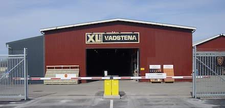 XL BYGG Vadstena Almacén Suecia