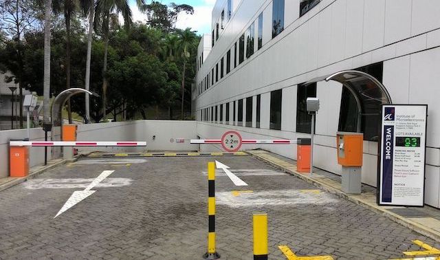 
     Barreras Dashou instaladas en el Instituto de Microelectrones de Singapur
    